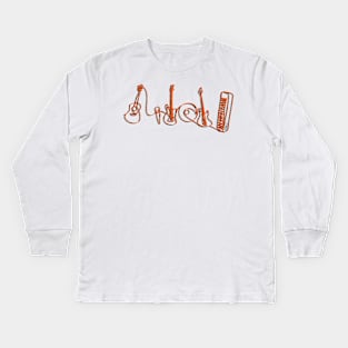 LINEA DE INSTRUMENTOS 2 Kids Long Sleeve T-Shirt